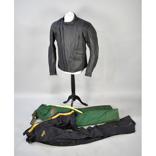 520 - A Section of Protective Clothing to Include Chainsaw Trousers, Belstaff Overall and Gear Size 48 Men... 