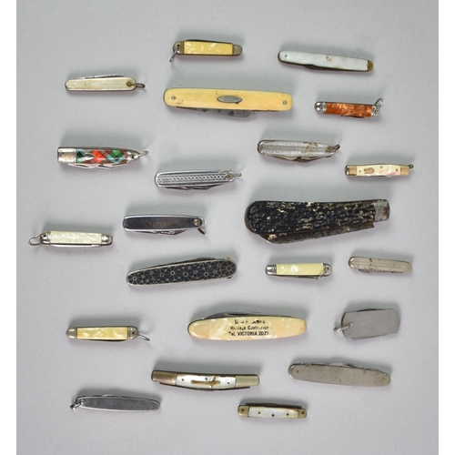 56 - A Collection of Vintage Pocket and Fruit Knives