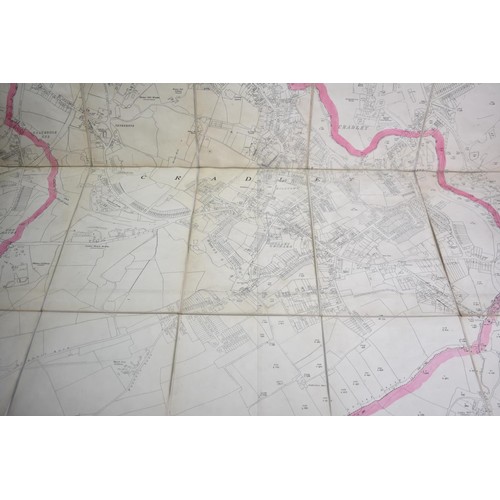 231 - A Collection of 1/2500 Scale Ordnance Survey Maps of Towns in the West Midlands to include Blackheat... 