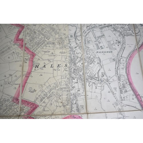 231 - A Collection of 1/2500 Scale Ordnance Survey Maps of Towns in the West Midlands to include Blackheat... 