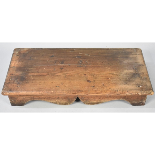 23 - A Late Victorian/Edwardian Rectangular Stand, 60cms Wide