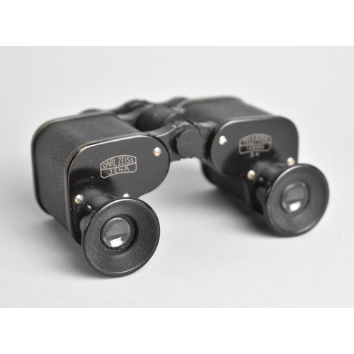 31 - A Pair of Early 20th Century Carl Zeiss Jena Teleater 3X Pocket Binoculars