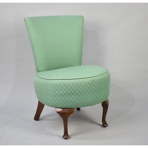 441 - A Mid 20th Century Circular Seated Ladies Nursing Chair