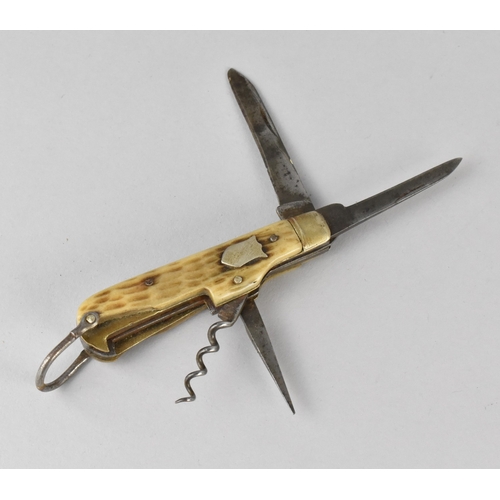 17 - A Vintage Multitool Pocket Knife, Made In Sheffield