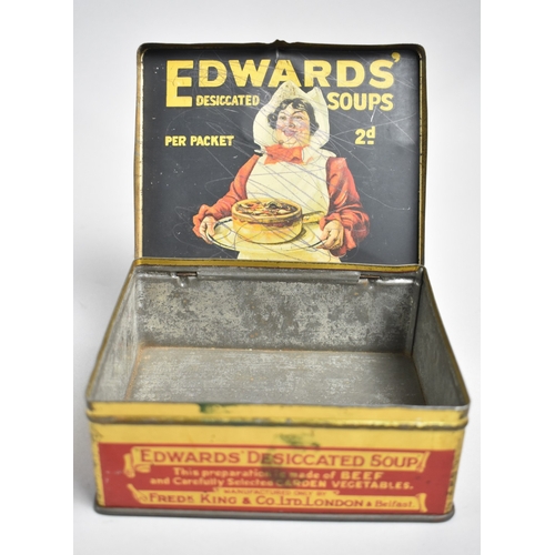 46 - A Vintage Tin for Edwards's Desiccated Soup, 13cms Wide