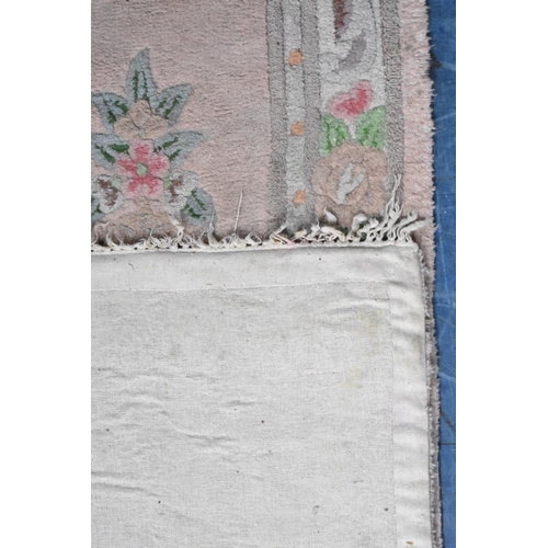 543 - A Chinese Patterned Woollen Runner, 230x70cms