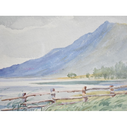 189 - A Framed Watercolour, Landscape Scene, Subject 28x22cm