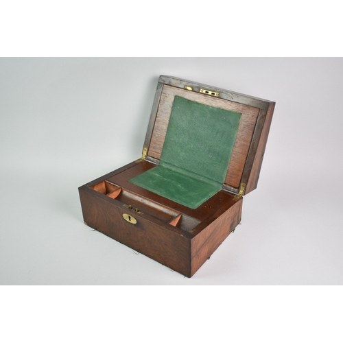 2 - A Late Victorian/Edwardian Writing Slope, 29.5cm Wide