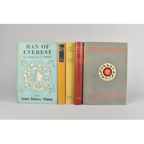 359 - Forty-Two Volumes, The Reprint Society World Books, Zodiac Pattern Dust Jackets, C.1950's,