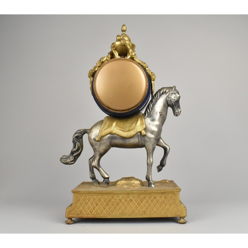 43 - A 20th Century Italian Gilt Metal Ormolu Mounted Equestrian 