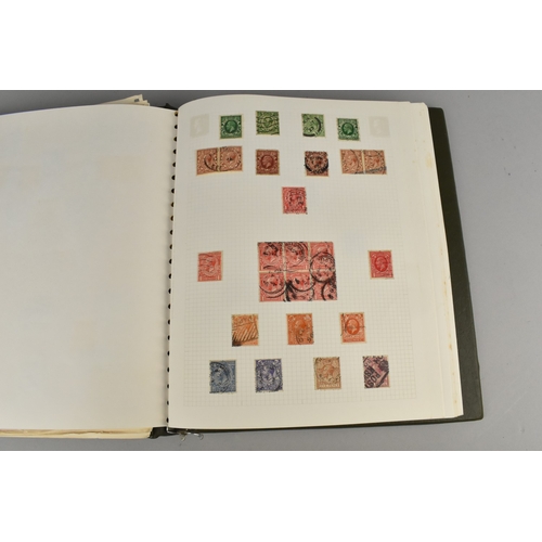 494 - A Stamp Album Containing Various Stamps to Include Edward VII, George V, George VI, Elizabeth II etc