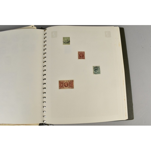 494 - A Stamp Album Containing Various Stamps to Include Edward VII, George V, George VI, Elizabeth II etc