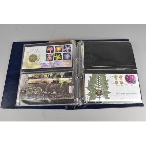 500 - A Royal Mail/Royal Mint Philatelic Numismatic Covers Album Together with Various Other Philatelic Nu... 