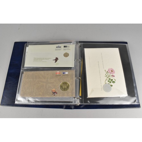 500 - A Royal Mail/Royal Mint Philatelic Numismatic Covers Album Together with Various Other Philatelic Nu... 