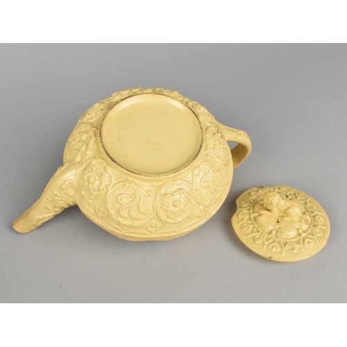 191 - A Collection of Four Small Teapots to include Wedgwood Moulded Example C.1820, Some Condition Issues