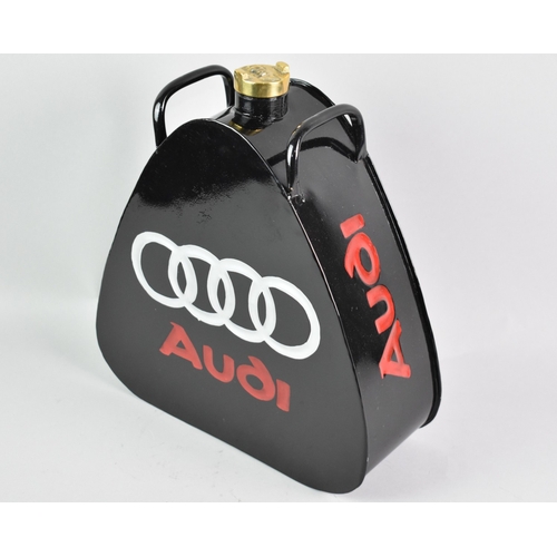 200 - A Modern Black Painted Petrol Can for 