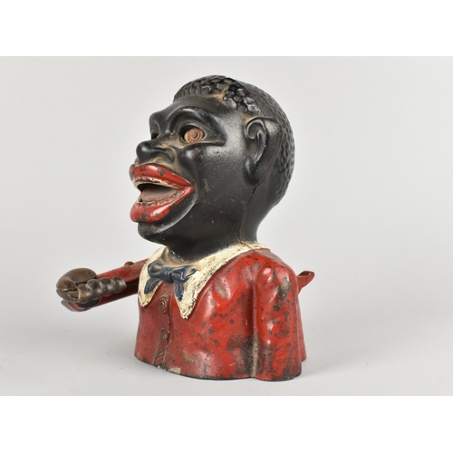 74 - An Early 20th Century American Novelty Money Bank, Missing Base Pate, This Item is Listed on the Bas... 