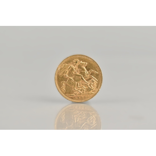 84 - An Edward VII Gold Half Sovereign