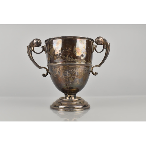 187 - Of Military Interest: A Late Victorian Silver Trophy by Elkington & Co. Ltd, Inscribed Royal Army Se... 