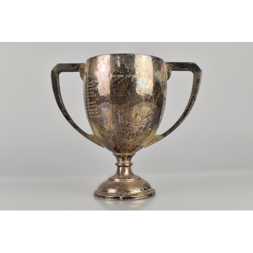 185 - Of Military Interest: An Elizabeth II Silver Trophy by Mappin & Webb for The Royal Army Ordnance Cor... 