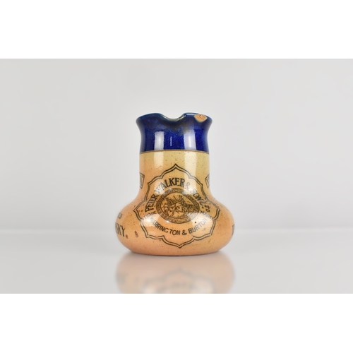 264 - A Rare Doulton Lambeth Stoneware Irish Whisky Advertising Jug for Peter Walker & Son Ltd., Warringto... 