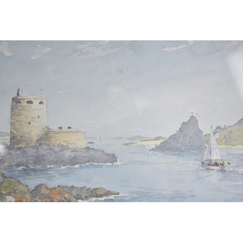 190 - A Framed Watercolour, 