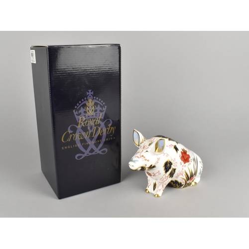 290 - A Royal Crown Derby Money Bank, Limited Edition of 500, Prudence