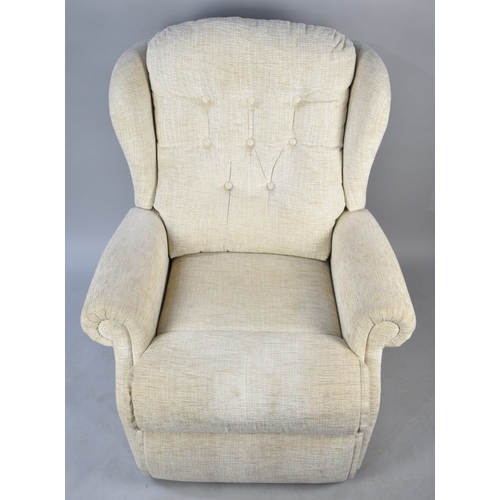 596 - A Modern Reclining Armchair