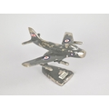 A Spray Painted Model of a Royal Air force Avon Sabre Jet Fighter, 22cm ...