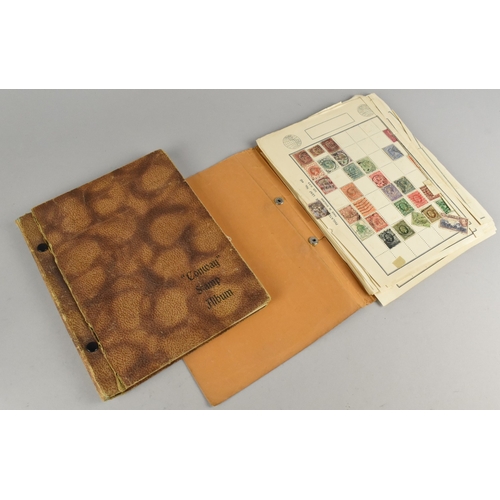 63 - Two Vintage Stamp Albums Containing Victorian, Edwardian and Other Stamps to include Two Penny Reds,... 