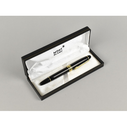 A Fountain Pen with Iridium Nib in Case