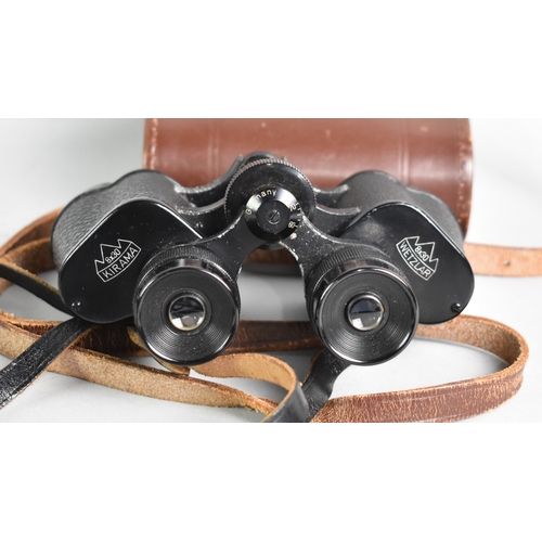 131 - A Pair of Leather Cased Wetzlar 8x30 Binoculars