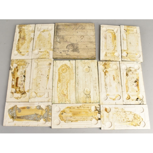 278 - An Early 20th Century Art Nouveau Tile with Tree Design in the Manner of Henry Abraham Ollivant Toge... 