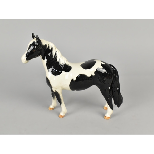 364 - A Beswick Pinton Piebald Pony, no. 1373