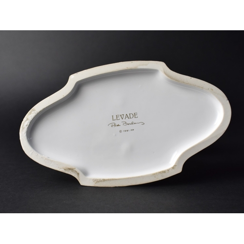 374 - A Levade Porcelain Study of a Rearing Horse, 23cm high