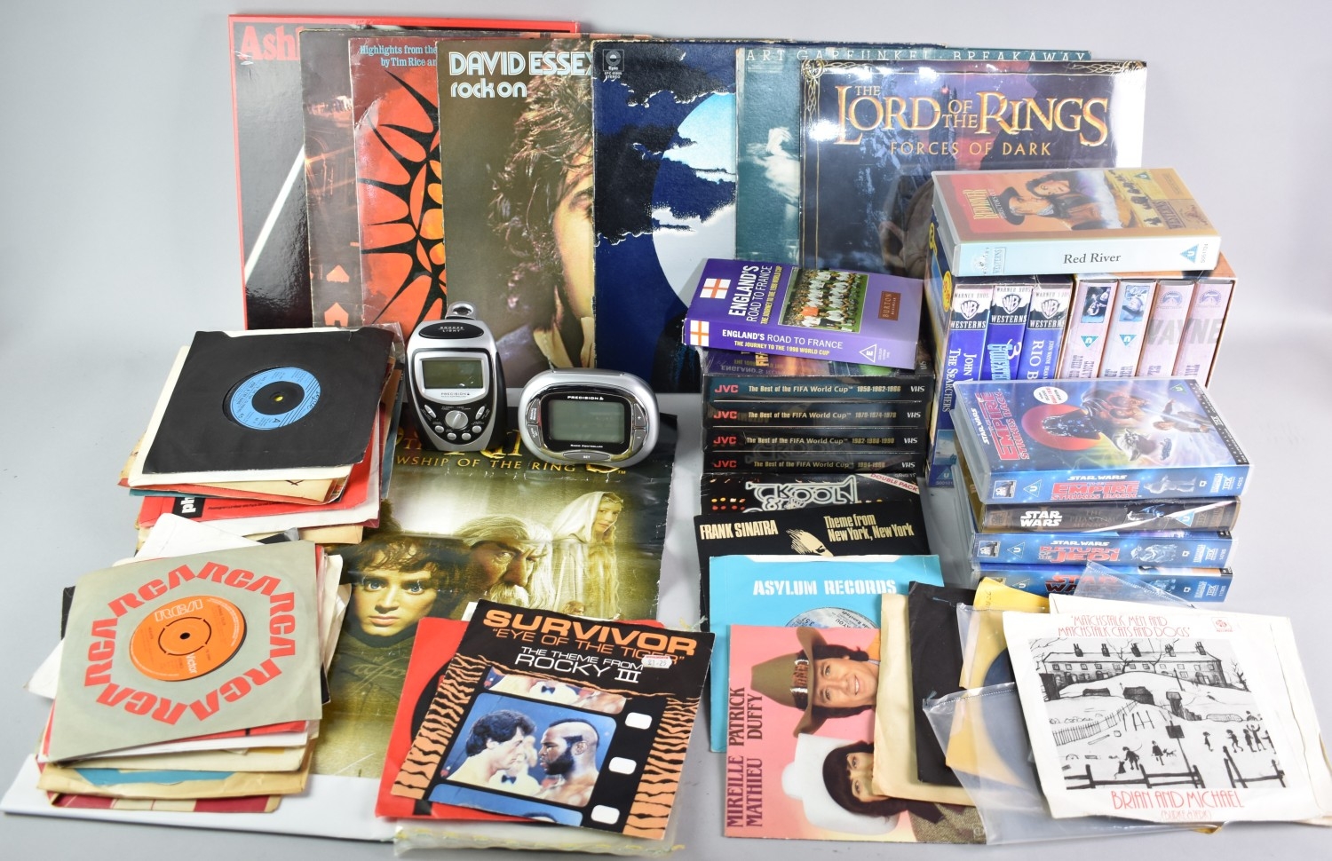 A Collection of Various VHS Tapes to include Star Wars, England ...