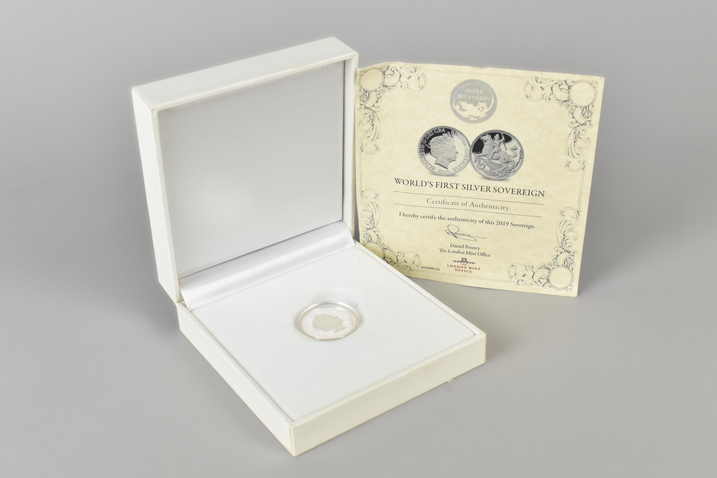 The London Mint Office - 2019 Silver Sovereign, World's First Silver ...
