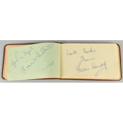 55 - A 1950's Autograph Book, Many Entries Signed 