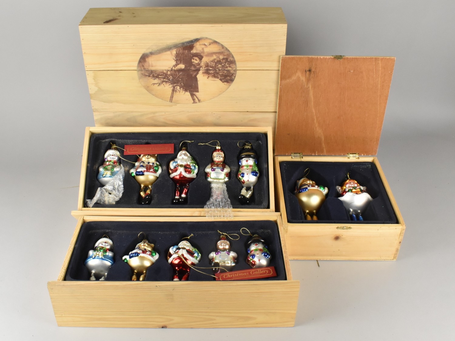 Three Boxed Sets of Thomas Pacconi Christmas Gallery Exclusive Edition ...