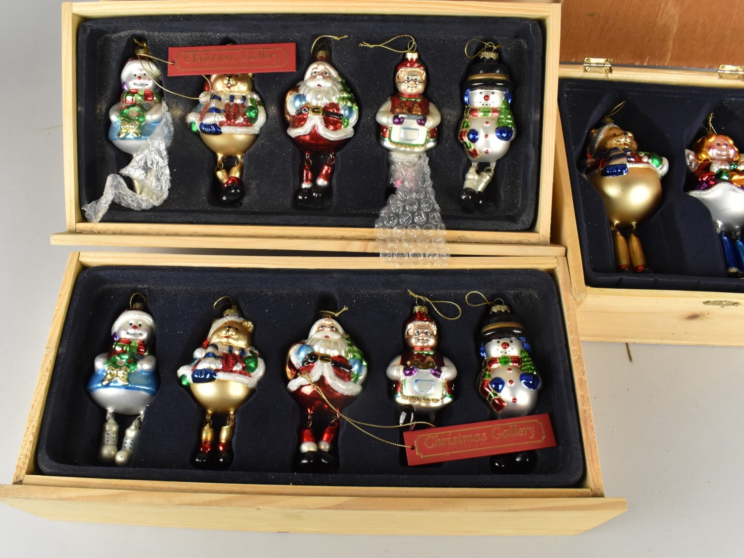 Three Boxed Sets of Thomas Pacconi Christmas Gallery Exclusive Edition ...