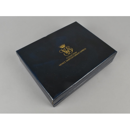 26 - A Cased Venice Simplon Orient Express Collection of Two Packs of French Playing Cards in Original Bo... 