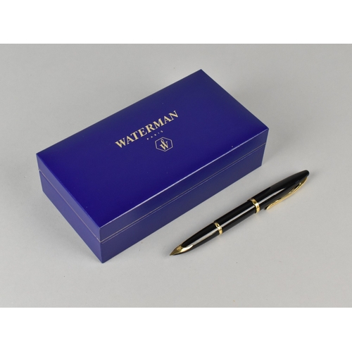 49 - A Boxed Waterman Fountain Pen with 18k Gold Nib.