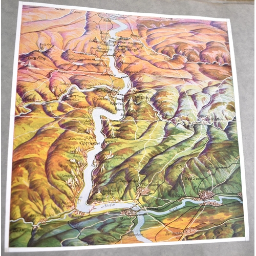 54 - Three Photograph/Postcard Albums Recording  Trips Made Throughout Europe in the The Late 1930s to in... 