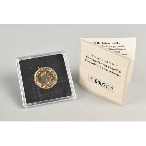 59 - Sovereign Portrait Collection Gold Coin, 