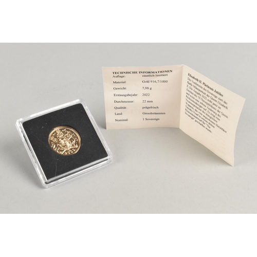 59 - Sovereign Portrait Collection Gold Coin, 