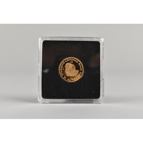 57 - A 1978 South African One Rand Gold Coin, Capsulated and Boxed