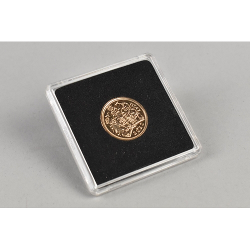 58 - A 2022 Queen Elizabeth II Half Sovereign Gold Coin, Capsulated and Boxed