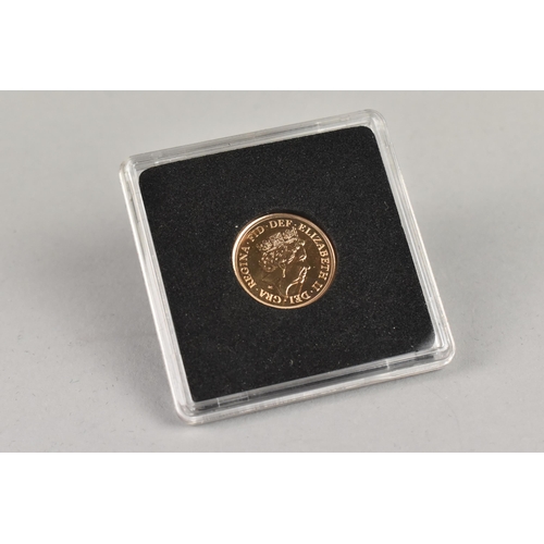 58 - A 2022 Queen Elizabeth II Half Sovereign Gold Coin, Capsulated and Boxed