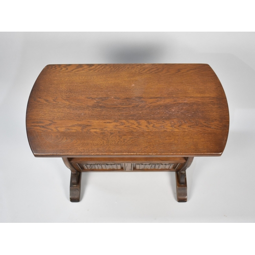 60 - A Mid 20th Century Old Charm Magazine Table, 63cm long