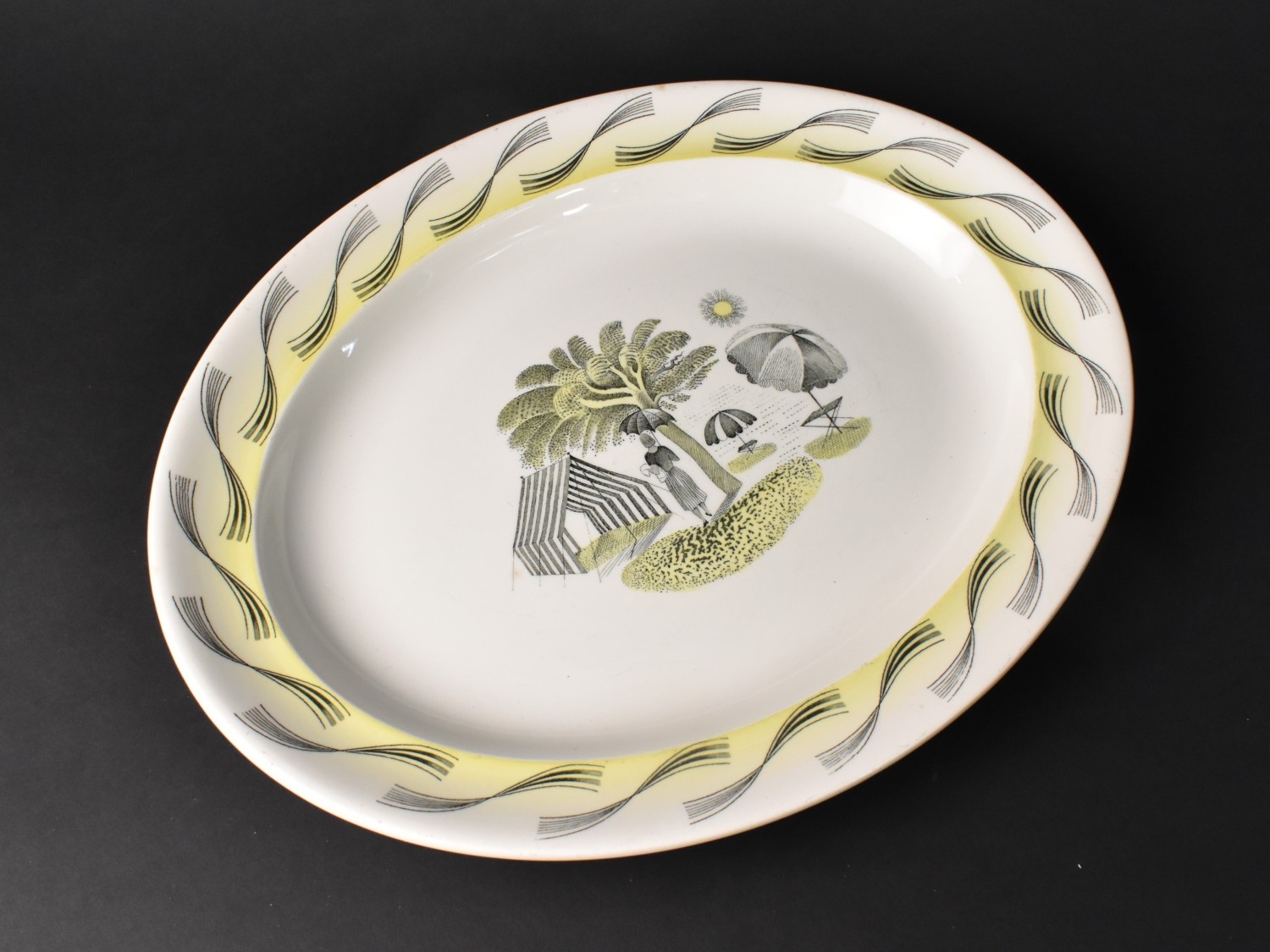 Eric William Ravilious (1903–1942), a Wedgwood 'Garden' Pattern Platter ...